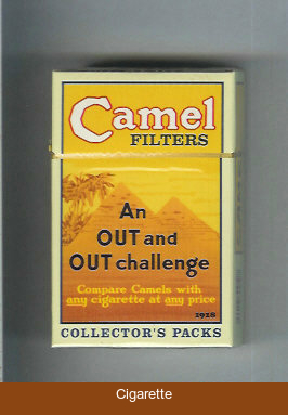 Camel Collectors Packs 1918 Filters cigarettes hard box