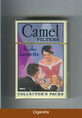 Camel Collectors Packs 1927 Filters cigarettes hard box
