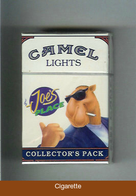 Camel Collectors Pack Joes Place Lights cigarettes hard box