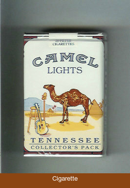Camel Collectors Pack Tennessee Lights cigarettes soft box
