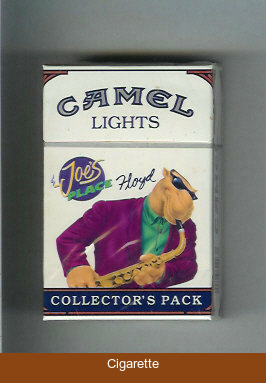Camel Collectors Pack Joes Place Hoyd Lights cigarettes hard box