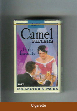 Camel Collectors Packs 1927 Filters cigarettes soft box
