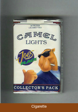 Camel Collectors Pack Joes Place Lights cigarettes soft box