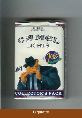 Camel Collectors Pack Joes Place Max Lights cigarettes soft box
