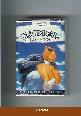 Camel Collectors Packs 0 Lights cigarettes soft box