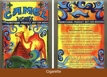 Camel Lights Smokers Pack Designs Volume 2 cigarettes hard box