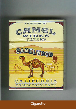 Camel Collectors Pack California Wides Filters cigarettes hard box