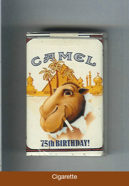 Camel collection version 75th Birthday Lights cigarettes hard box