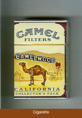 Camel Collectors Pack California Filters cigarettes hard box