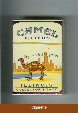 Camel Collectors Pack Illinois Filters cigarettes hard box