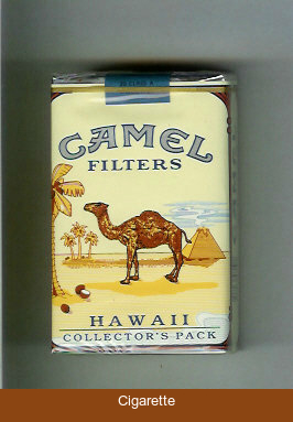Camel collection version Collectors Pack Hawaii Filters cigarettes soft box