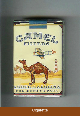 Camel Collectors Pack North Carolina Filters cigarettes soft box