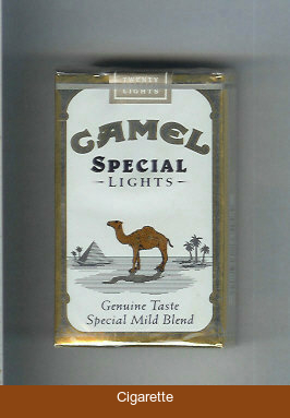 Camel Special Lights Genuine Taste Special Mild Blend cigarettes soft box