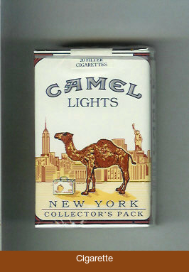 Camel Collectors Pack New York Lights cigarettes soft box