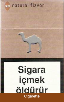 Camel Natural Flavour cigarettes hard box