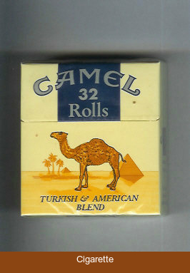 Camel Rolls cigarettes hard box