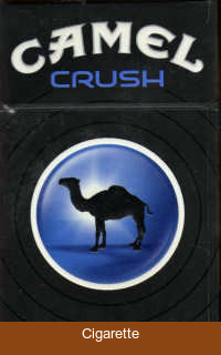 Camel Crush cigarettes hard box