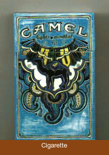 Camel Art Issue Menthol Lights cigarettes hard box