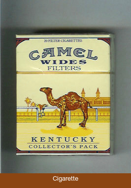 Camel Collectors Pack Kentucky Wides Filters cigarettes hard box