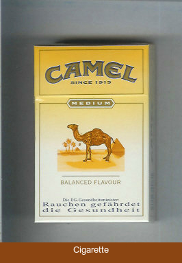 Camel Medium Balanced Flavour cigarettes hard box