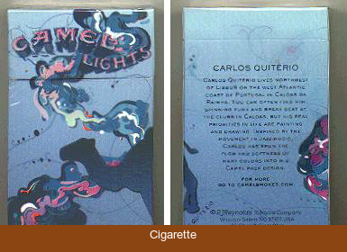 Camel Lights Art Issue cigarettes hard box