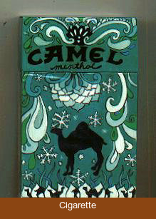 Camel Art Issue Menthol hard box cigarettes