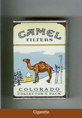 Camel Collectors Pack Colorado Filters cigarettes hard box