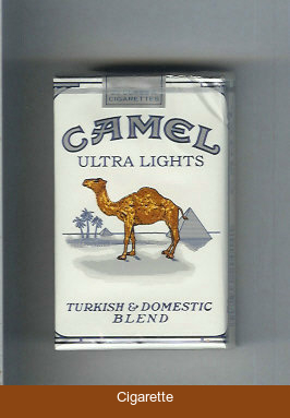 Camel Ultra Lights Turkish Domestic Blend cigarettes king size soft box