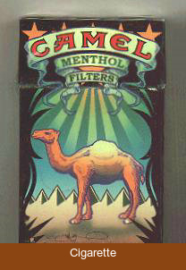 Camel Art Issue Menthol cigarettes hard box