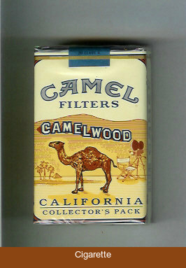 Camel collection version Collectors Pack California Filters cigarettes hard box
