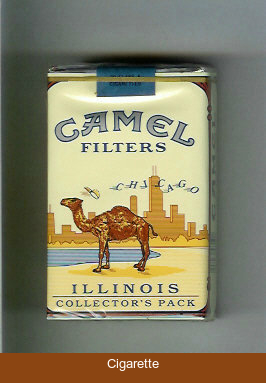 Camel Collectors Pack Illinois Filters cigarettes soft box