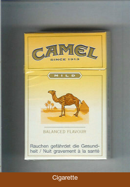 Camel Mild Balanced Flavour cigarettes hard box