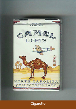 Camel Collectors Pack North Carolina Lights cigarettes soft box
