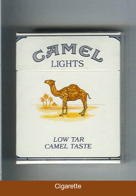 Camel Lights  Low Tar Camel Taste cigarettes hard box