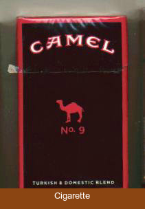 Camel No.9 cigarettes hard box