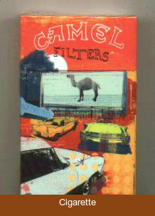 Camel Filters Art Issue designed by Tim Marrs cigarettes hard box
