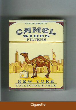 Camel Collectors Pack New York Wides Filters cigarettes hard box