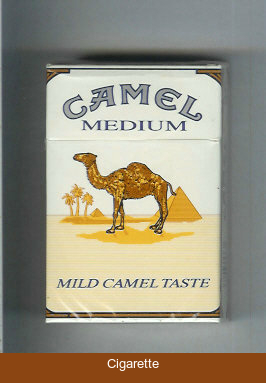 Camel Medium Mild Camel Taste cigarettes hard box