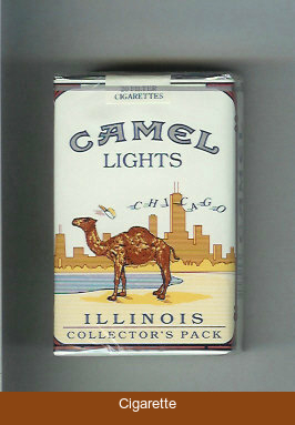 Camel Collectos Pack Illinois Lights cigarettes soft box