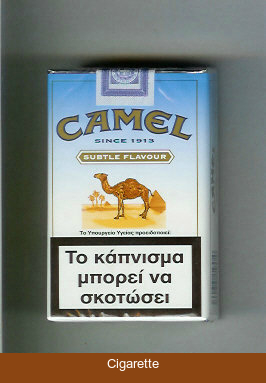 Camel Subtle Flavour Lights cigarettes soft box