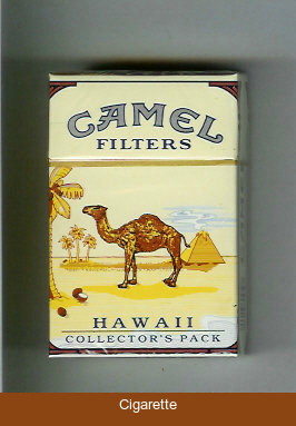 Camel Collectors Pack Hawaii Filters cigarettes hard box