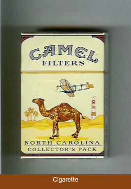 Camel Collectors Pack North Carolina Filters cigarettes hard box