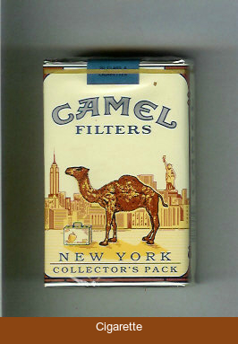 Camel Collectors Pack New York Filters cigarettes soft box
