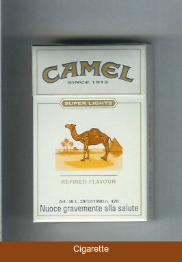 Camel Super Lights Refined Flavour cigarettes hard box