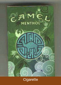 Camel Menthol cigarettes Art Issue hard box