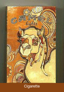 Camel Art Issue Lights cigarettes hard box