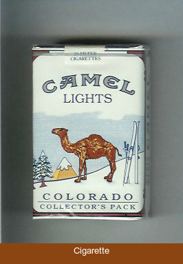 Camel Collectors Pack Colorado Lights cigarettes hard box