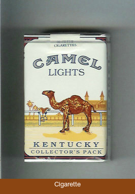 Camel Collectors Pack Kentucky Lights cigarettes soft box