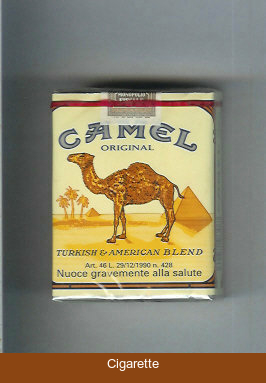 Camel Original Turkish American Blend cigarettes soft box