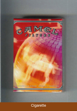 Camel Night Collectors Disco Music Filters cigarettes hard box